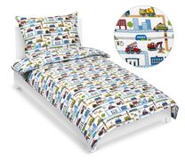 Povlečení bavlněné Junior - 140x200, 70x90 cm Město