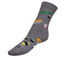 Ponožky Sushi - 43-46 šedá