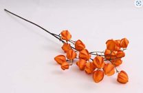 Větev physalis 96 cm, oranžová 371355 - 96 cm