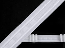 Záclonovka 3 skladová šíře 25 mm METRÁŽ