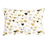 Povláček bavlna Hořčicová,Černá 90/161