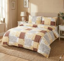 Povlečení krep Bluemoon nugát 140x200, 70x90 cm