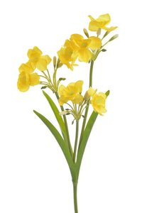 Umělá rostlina narcis trs - žlutá