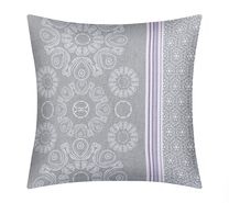 Povláček bavlněný Šedá,Bílá 90/133C 40x40 cm