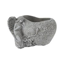 Cementový obal k osázení sdrce X7056/1 - 15 x 11.5 x 11 cm