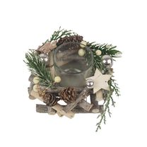 Dekorační svícen P1731 - dia13 x 8 cm