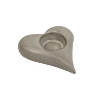 Svícen srdce X4113 - 10 x 10.5 x 2.7 cm