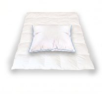 Bílý péřový SET STANDARD přikrývka 140x200 + Polštář 70x90 cm