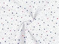 Bavlněná látka mini hvězdy