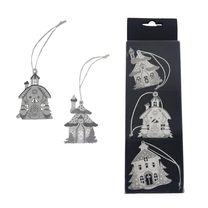 Vánoční dekorace k zavěšení, 3 ks D7521 - 6 cm