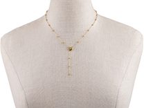 Náhrdelník z nerezové oceli srdce