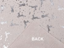 Vánoční bavlněná / imitace lnu sob metalická METRÁŽ