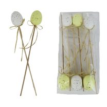 Zápich velikonoční vajíčka, 6 ks X7968/2 - 25*18*3.5CM