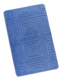 STANDARD 60x100 cm - 60x100 cm sv.modré čtverce