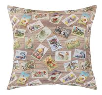 Polštářek EMA - velikonoční motiv - 45x45 cm velikonoční pohlednice