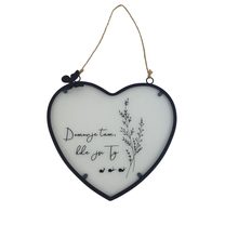 Srdce k zavěšení K4715 - 18.60×2×18 cm