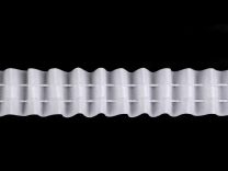 Záclonovka šíře 25 mm univerzální řasení balení 50 metrů