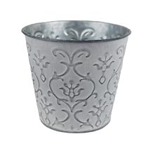 Květináč plechový K3416/3 - dia16 × 14 cm