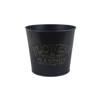 Květináč plechový K3954/2 - dia 15 × 13 cm