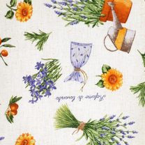 Látka - Ema Fialová 48/561 šířka 280 cm