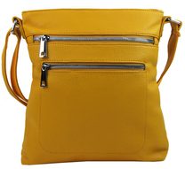 Banánově žlutá crossbody dámská kabelka MAHEL 336-MH