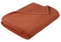 Přikrývka Korall micro Terrakota 6014/037 100x150 cm