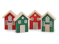 Dekorace celodřevěný domeček