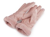 Dámské rukavice šusťákové, zateplené, dotykové