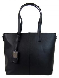 Elegantní kabelka s ozdobou YH-1623 černá
