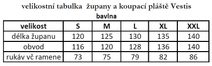 Unisex Huňatý Župan v Bílé Barvě - Model 21 20 0100