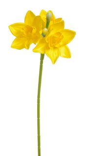 Umělý narcis 36 cm - žlutá