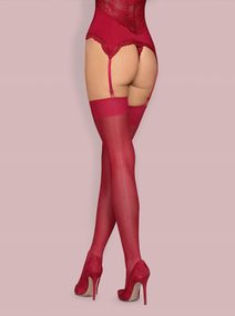 Krásné punčochy Heartia stockings - Obsessive