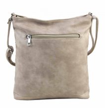 Moderní velká crossbody kabelka 74-MH černá