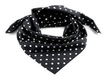 Bavlněný šátek s puntíky 65 x 65 cm