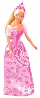 Panenka Steffi Love princezna 29cm třpytivé šaty 2 druhy
