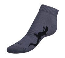 Ponožky nízké Ještěrka - 35-38 šedá