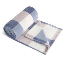 JERRY FABRICS Deka microflanel super soft Šedá Polyester, 150/200 cm