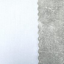 Teflonový ubrus 3018 bílá STANDARD kruh 150 cm