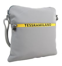 TESSRA Velká tmavě modrá crossbody dámská kabelka