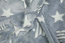 JERRY FABRICS Deka microflanel super soft s beránkem Starorůžová Polyester, 150/200 cm