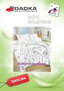 Povlečení bavlna na dvoudeku - 1x 200x200, 2ks 70x90 cm béžový list