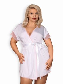 Elegantní župan Girlly peignoir XXL