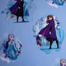 Cestovní polštářek Ledové Království Sisters 05 Polyester, 1x28/33 cm