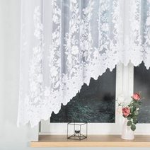 Kusová záclona Glorie 130x300 cm s řasící páskou