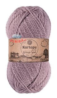 Příze s vlnou Kartopu Melange wool 100 g