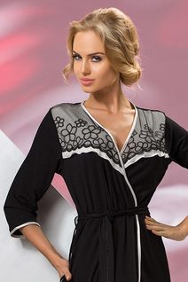 Elegantní župan Girlly peignoir XXL