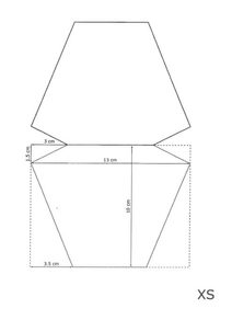 Bavlněná rouška dětská BLACK 11 cm