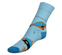 Ponožky Ryby - 35-38 modrá