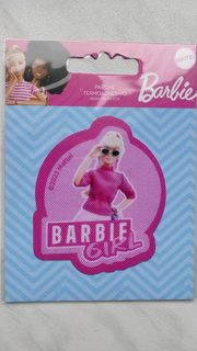 Nažehlovačka Barbie