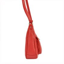 Malá béžová crossbody kabelka s pruhy H0439